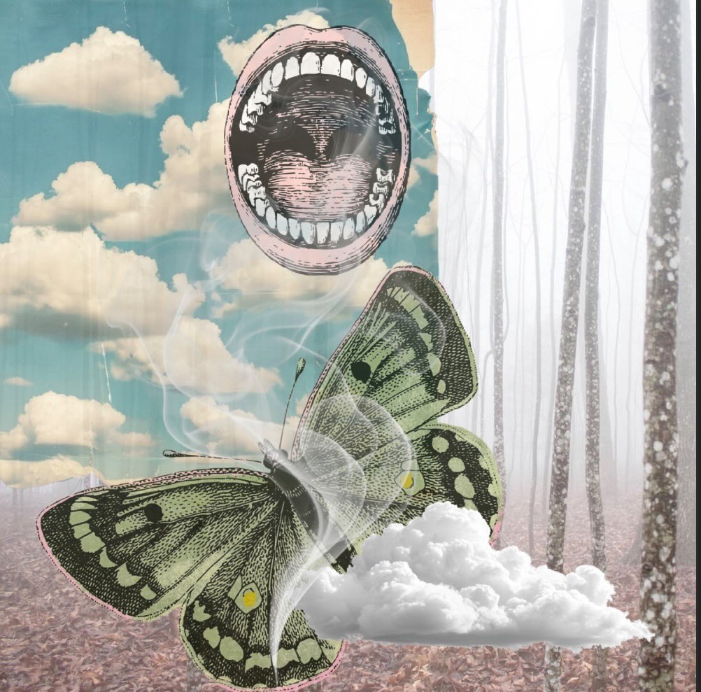 Artwork representing denying cheating and the confusion after betrayal.