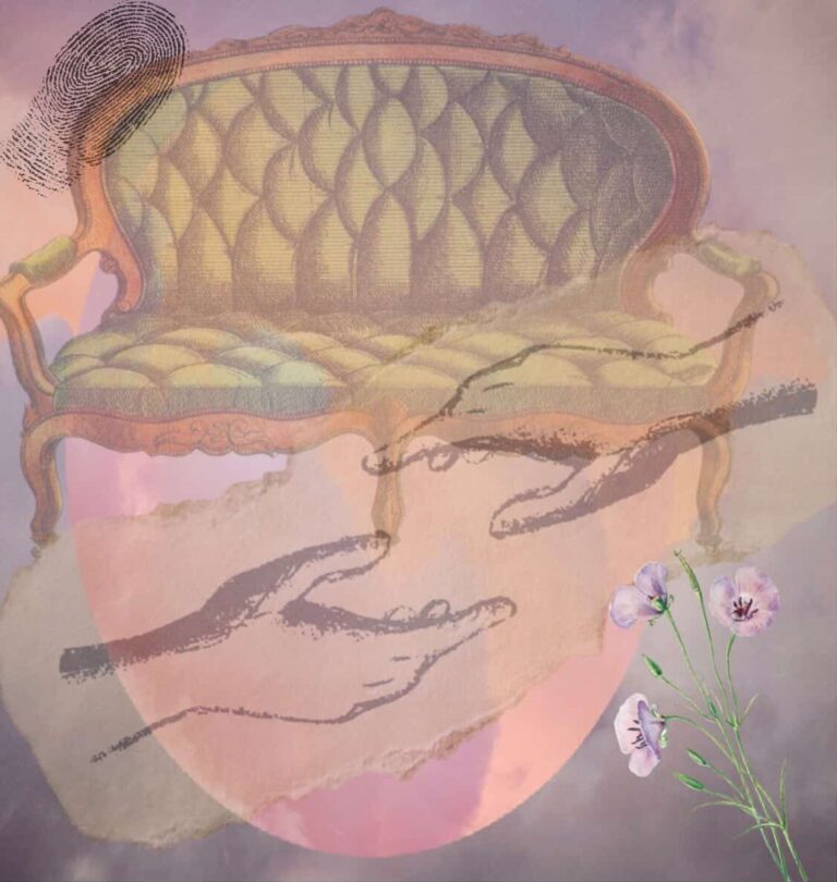 Artwork representing a difficult conversation about going to couples therapy